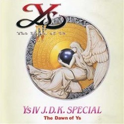 Ys IV - The Dawn of Ys Colonna sonora (Falcom Sound Team J.D.K.) - Copertina del CD