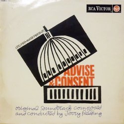 Advise & Consent Soundtrack (Jerry Fielding) - CD-Cover