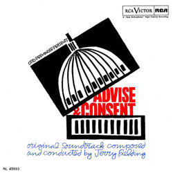 Advise & Consent Soundtrack (Jerry Fielding) - CD-Cover