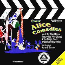 Four Alice Comedies サウンドトラック (Paul Dessau) - CDカバー