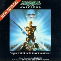 Masters of the Universe サウンドトラック (Bill Conti) - CDカバー