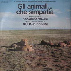 Gli Animali... che Simpatia 声带 (Giuliano Sorgini) - CD封面