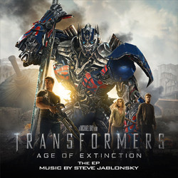 Transformers: Age of Extinction Trilha sonora (Steve Jablonsky) - capa de CD