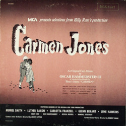 Carmen Jones Trilha sonora (Georges Bizet, Oscar Hammerstein II) - capa de CD