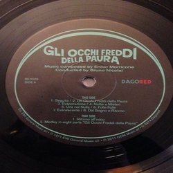 Gli occhi freddi della paura Ścieżka dźwiękowa (Ennio Morricone) - wkład CD
