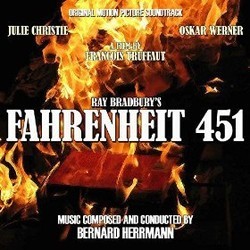 Fahrenheit 451 サウンドトラック (Bernard Herrmann) - CDカバー