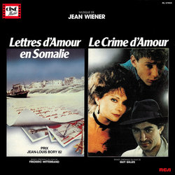 Lettres d'amour en Somalie / Le Crime d'Amour Ścieżka dźwiękowa (Jean Wiener) - Okładka CD