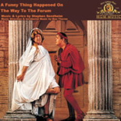 A Funny Thing Happened On The Way To The Forum Ścieżka dźwiękowa (Stephen Sondheim, Stephen Sondheim, Ken Thorne) - Okładka CD