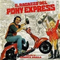 Il Ragazzo del pony express Colonna sonora (Umberto Smaila) - Copertina del CD