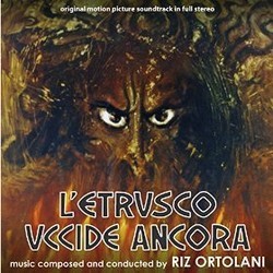 L'Etrusco uccide ancora Colonna sonora (Riz Ortolani) - Copertina del CD