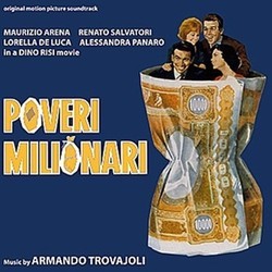 Poveri milionari Colonna sonora (Armando Trovajoli) - Copertina del CD