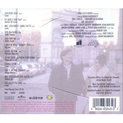 Mr. Jealousy サウンドトラック (Various Artists,  Luna) - CD裏表紙