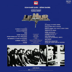 Le Mur サウンドトラック (Setrak Bakirel, Ozan Garip Sahin) - CD裏表紙