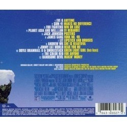 Out Cold Ścieżka dźwiękowa (Various Artists) - Tylna strona okladki plyty CD