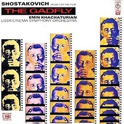 The Gadfly Soundtrack (Dmitri Shostakovich) - CD cover
