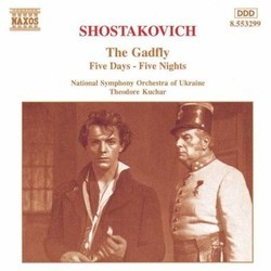 The Gadfly / Five Days-Five Nights Ścieżka dźwiękowa (Dmitri Shostakovich) - Okładka CD