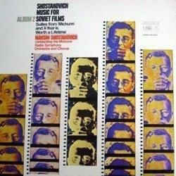 Shostakovich: Music for Soviet Films - Album 2 Soundtrack (Dmitri Shostakovich) - CD cover