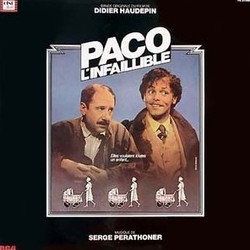 Paco l'Infaillible Trilha sonora (Serge Perathoner) - capa de CD