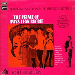 The Prime of Miss Jean Brodie Ścieżka dźwiękowa (Various Artists, Rod McKuen) - Okładka CD