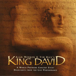 King David Trilha sonora (Alan Menken) - capa de CD