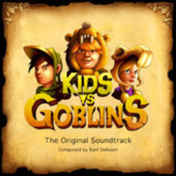 Kids vs Goblins Trilha sonora (Bart Delissen) - capa de CD