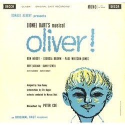 Oliver! Trilha sonora (Lionel Bart) - capa de CD