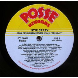 Stir Crazy Ścieżka dźwiękowa (Various Artists, Tom Scott) - wkład CD