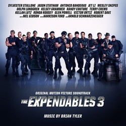 The Expendables 3 Trilha sonora (Brian Tyler) - capa de CD