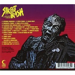 Street Trash Trilha sonora (Rick Ulfik) - CD capa traseira