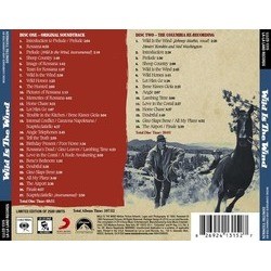 Wild is the Wind Soundtrack (Dimitri Tiomkin) - CD Back cover