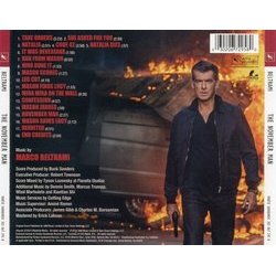 The November Man Ścieżka dźwiękowa (Marco Beltrami) - Tylna strona okladki plyty CD