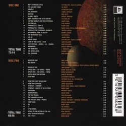 Battlestar Galactica - The A to Z of Fantasy TV Themes Ścieżka dźwiękowa (Various Artists) - Tylna strona okladki plyty CD