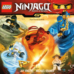 Ninjago Masters of Spinjitzu Trilha sonora (Michael Kramer, Jay Vincent) - capa de CD