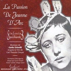 La Passion de Jeanne D'Arc サウンドトラック (Carlo Crivelli) - CDカバー