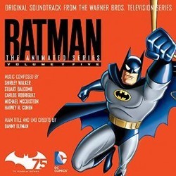Batman: The Animated Series Vol.5 Soundtrack (Stuart Balcomb, Danny Elfman, Michael McCuistion, Harvey R. Cohen, Carlos Rodriguez, Shirley Walker) - CD cover