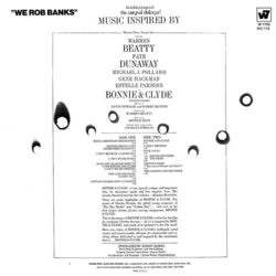 The Rip Roarin' Electrifying Sound of Bonnie and Clyde Ścieżka dźwiękowa (Various Artists, Charles Strouse) - Tylna strona okladki plyty CD