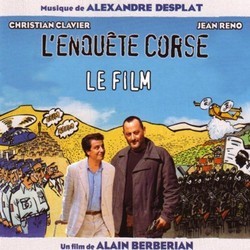 L'Enqute Corse サウンドトラック (Alexandre Desplat) - CDカバー