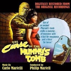 The Curse of the Mummy's Tomb Trilha sonora (Carlo Martelli) - capa de CD