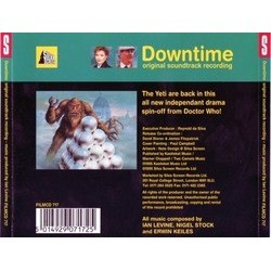 Downtime Soundtrack (Erwin Keiles, Ian Levine, Nigel Stock) - CD Back cover
