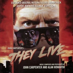 They Live Ścieżka dźwiękowa (John Carpenter, Alan Howarth) - Okładka CD