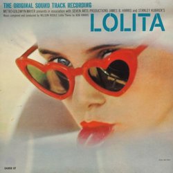 Lolita Trilha sonora (Nelson Riddle) - capa de CD