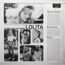 Lolita Ścieżka dźwiękowa (Nelson Riddle) - Tylna strona okladki plyty CD