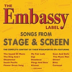 The Embassy Label: Songs From Stage & Screen Ścieżka dźwiękowa (Various Artists, Various Artists) - Okładka CD
