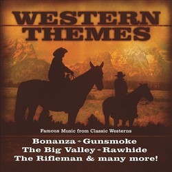 Western Themes Colonna sonora (Various Artists, Jim Hendricks) - Copertina del CD