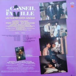 Conseil de Famille Soundtrack (Georges Delerue) - CD Back cover