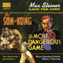The Son of Kong / The Most Dangerous Game サウンドトラック (Max Steiner) - CDカバー
