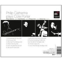 Philip Catherine Plays Cole Porter. Soundtrack (Philip Catherine, Cole Porter) - CD Back cover