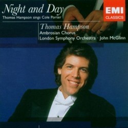 Cole Porter Night and Day: Thomas Hampson Ścieżka dźwiękowa (Thomas Hampson, Cole Porter) - Okładka CD