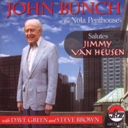 John Bunch Salutes Jimmy Van Heusen Ścieżka dźwiękowa (John Bunch, Jimmy Van Heusen) - Okładka CD