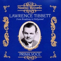 Lawrence Tibbett - From Broadway to Hollywood Soundtrack (George Gershwin, Louis Gruenberg, Howard Hanson, Lawrence Tibbett) - CD-Cover